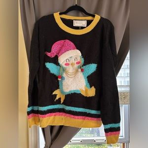 Penguin Christmas Sweater - SMALL